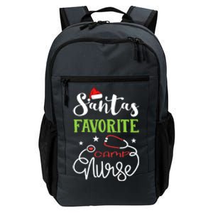 Santa Favorite Camp Nurse Xmas Light Hat Rn Christmas Great Gift Daily Commute Backpack