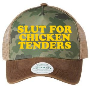 Slut For Chicken Tenders Funny Gag Gift Legacy Tie Dye Trucker Hat