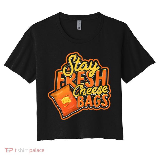 Stay Fresh Cheese Bags Dairy Cream Cheese And Parmesan Crop Top