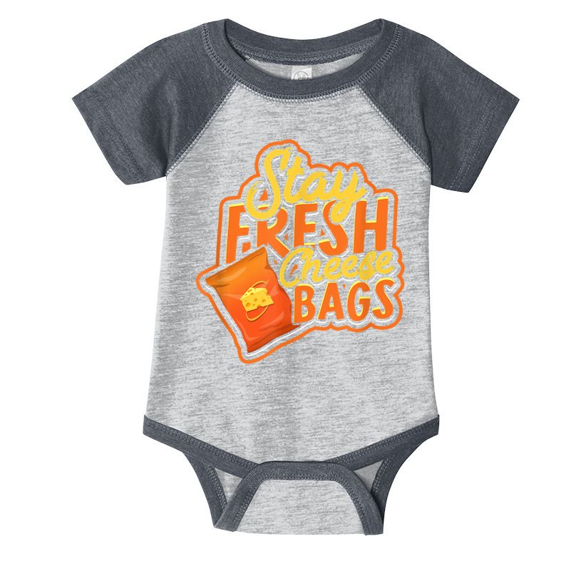 Stay Fresh Cheese Bags Dairy Cream Cheese And Parmesan Infant Baby Jersey Bodysuit