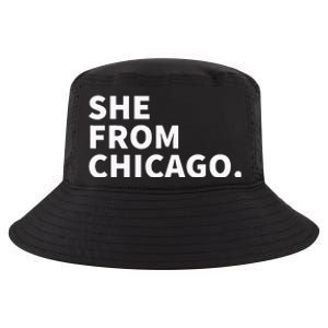 She From Chicago Cool Comfort Performance Bucket Hat