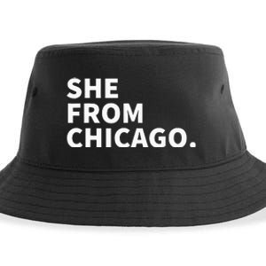 She From Chicago Sustainable Bucket Hat