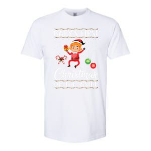 S First Christmas On The Inside Pregnancy Announcet Cute Gift Softstyle CVC T-Shirt