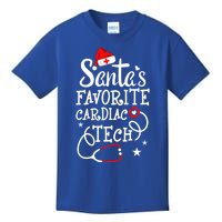 Santa's Favorite Cardiac Tech Christmas Cardiovascular Tech Gift Kids T-Shirt