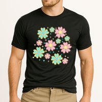 Spring Flower Cute Gift Cooling Performance Crew T-Shirt