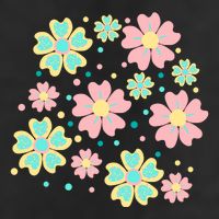 Spring Flower Cute Gift Adult Drive Performance Visor