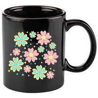 Spring Flower Cute Gift 11oz C Handle Ceramic Mug