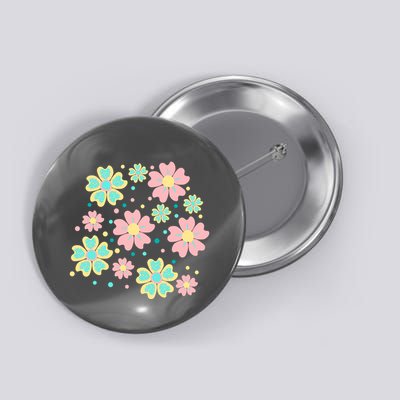 Spring Flower Cute Gift Button
