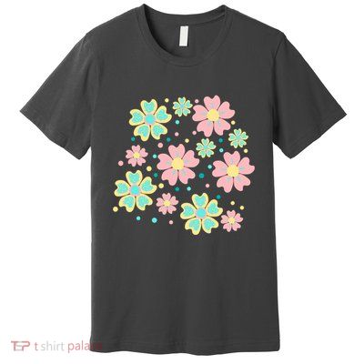 Spring Flower Cute Gift Premium T-Shirt