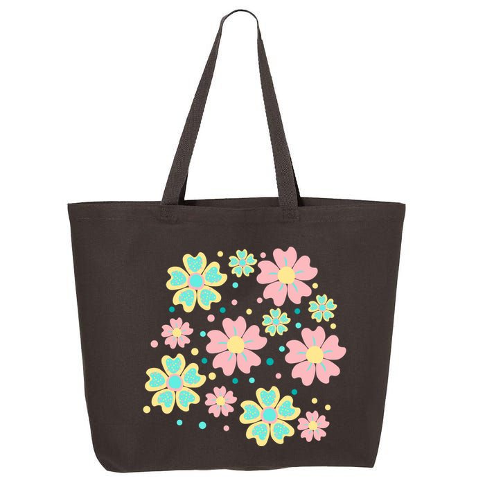Spring Flower Cute Gift 25L Jumbo Tote