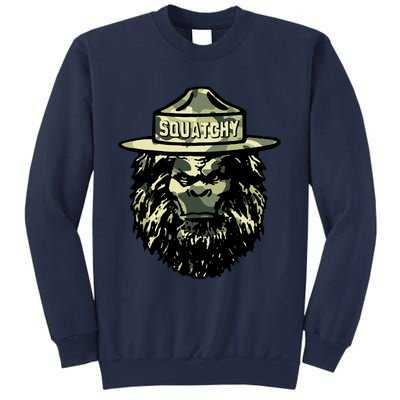 Squatchy Funny Camping Vintage Smokey The Bigfoot Bear Keep Sweatshirt