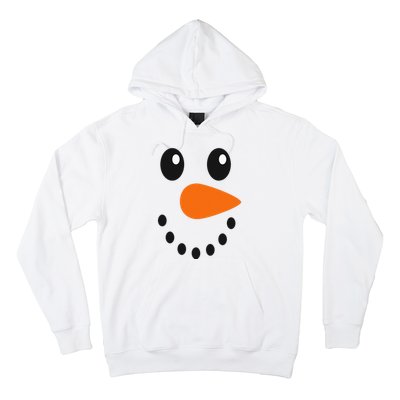 Snowman Face Costume Become a Snowman Hoodie