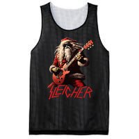 Sleigher Funny Christmas Heavy Metal Music Mesh Reversible Basketball Jersey Tank