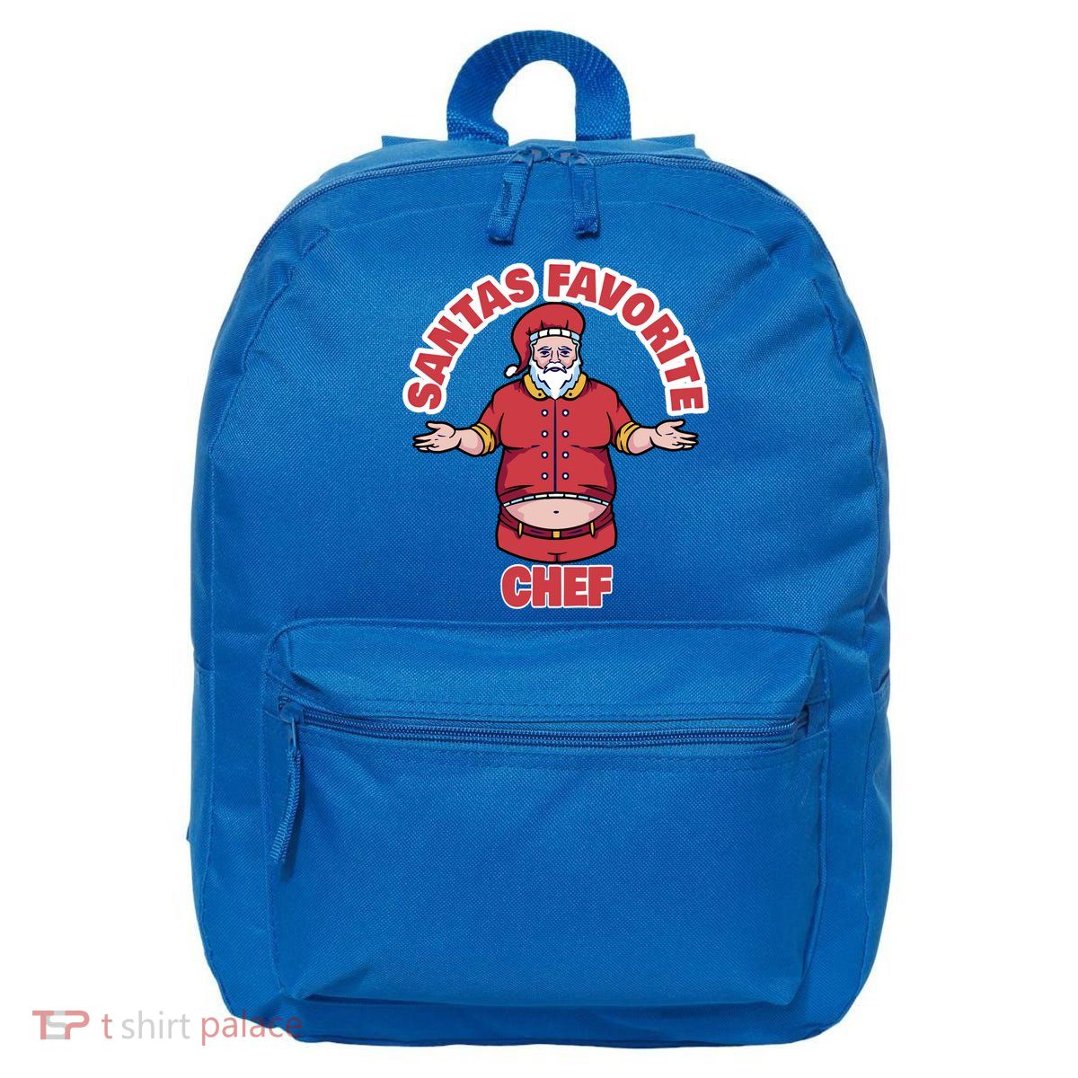 Santas Favorite Chef Funny Chef Gift 16 in Basic Backpack
