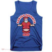 Santas Favorite Chef Funny Chef Gift Tank Top