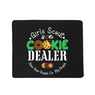 Scout For Cookie Mom Funny Scouting Family Matching Mousepad