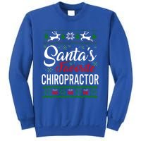 Santas Favorite Chiropractor Christmas Ugly Family Gift Sweatshirt