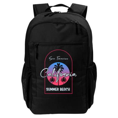 San Francisco California Summer Beach Backpack
