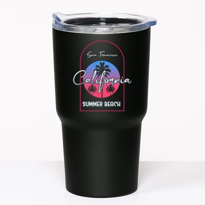 San Francisco California Summer Beach Tumbler