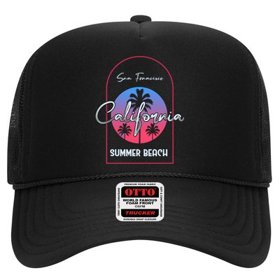 San Francisco California Summer Beach Trucker Hat