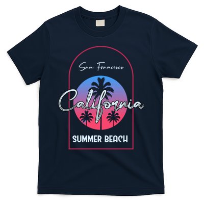 San Francisco California Summer Beach T-Shirt