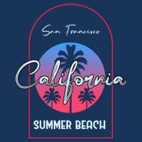 San Francisco California Summer Beach Sustainable Bucket Hat