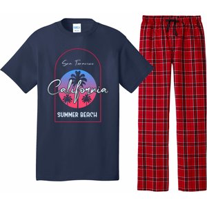 San Francisco California Summer Beach Pajama Set