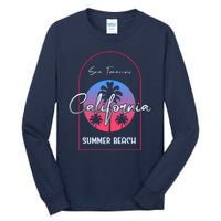 San Francisco California Summer Beach Tall Long Sleeve T-Shirt