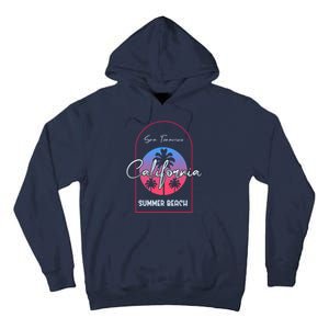 San Francisco California Summer Beach Tall Hoodie