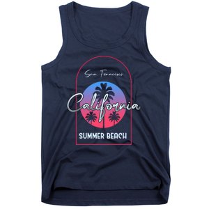 San Francisco California Summer Beach Tank Top