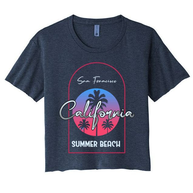 San Francisco California Summer Beach Crop Top