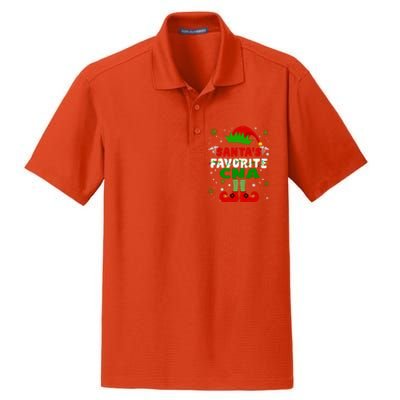 SantaS Favorite Cna Funny Christmas Gifts Dry Zone Grid Polo