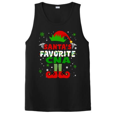 SantaS Favorite Cna Funny Christmas Gifts PosiCharge Competitor Tank