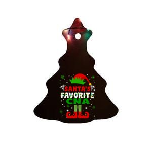 SantaS Favorite Cna Funny Christmas Gifts Ceramic Tree Ornament