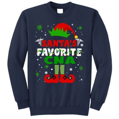 SantaS Favorite Cna Funny Christmas Gifts Sweatshirt