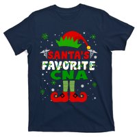 SantaS Favorite Cna Funny Christmas Gifts T-Shirt