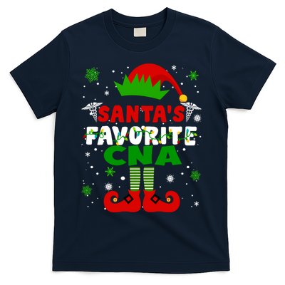 SantaS Favorite Cna Funny Christmas Gifts T-Shirt