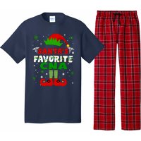 SantaS Favorite Cna Funny Christmas Gifts Pajama Set