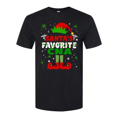 SantaS Favorite Cna Funny Christmas Gifts Softstyle® CVC T-Shirt