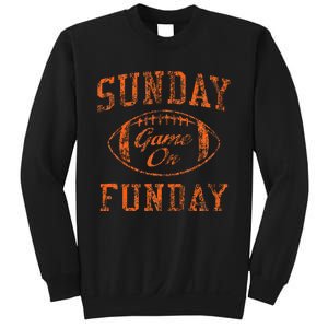 Sunday Funday Cleveland Football Retro Sweatshirt