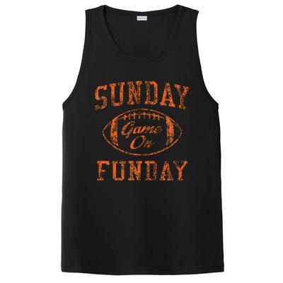 Sunday Funday Cleveland Football Retro PosiCharge Competitor Tank