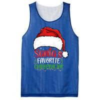 SantaS Favorite Chiropractor Funny Christmas Chiropractor Gift Mesh Reversible Basketball Jersey Tank