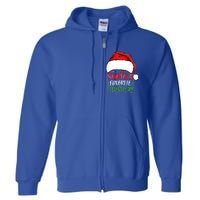 SantaS Favorite Chiropractor Funny Christmas Chiropractor Gift Full Zip Hoodie