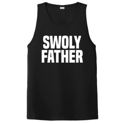 Swoly Father Cool Gift Novelty Fitness Cool Gift Father's Day Gift Idea PosiCharge Competitor Tank