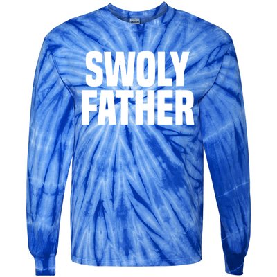 Swoly Father Cool Gift Novelty Fitness Cool Gift Father's Day Gift Idea Tie-Dye Long Sleeve Shirt