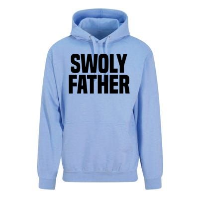 Swoly Father Cool Gift Novelty Fitness Cool Gift Father's Day Gift Idea Unisex Surf Hoodie