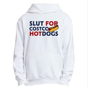 Sl!T For Costco Hotdogs Funny Lover Apparel Urban Pullover Hoodie