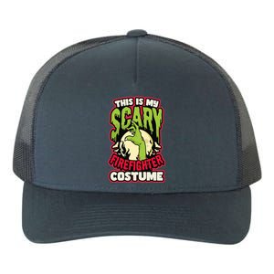 Scary Firefighter Costume Design Halloween Firefighter Funny Gift Yupoong Adult 5-Panel Trucker Hat