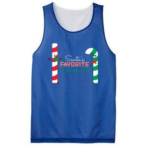 SantaS Favorite Chiropractor Funny Gift Mesh Reversible Basketball Jersey Tank