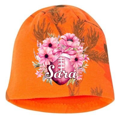 Sara Football Custom Name Gift Kati - Camo Knit Beanie